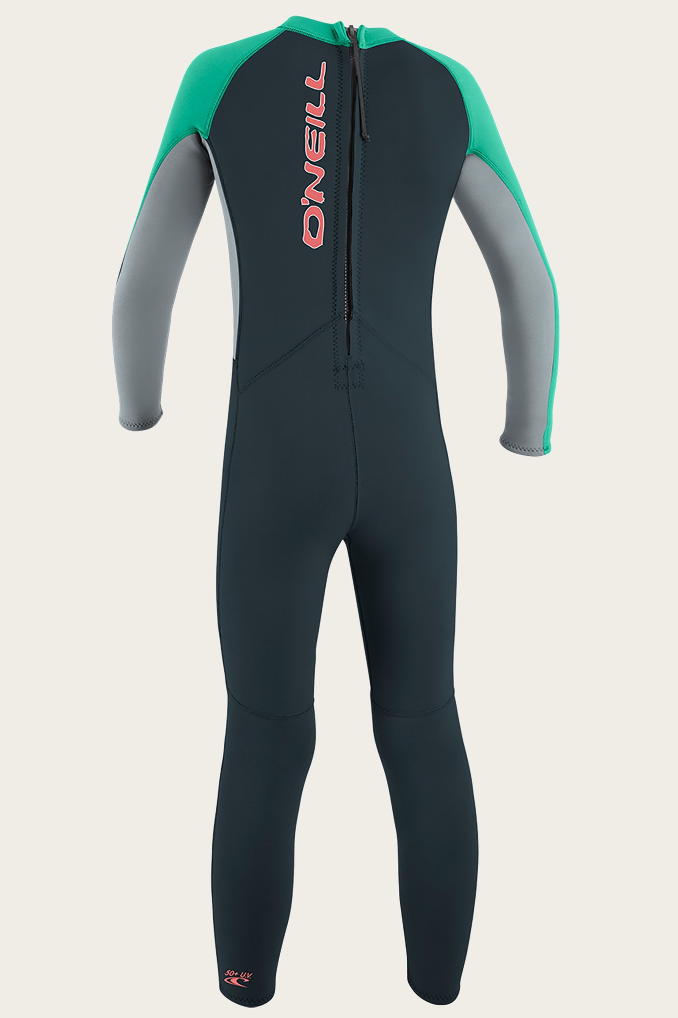 Toddler Reactor Ii 2Mm Back Zip Full Wetsuit - Slate/Coolrgry/Seaglass | O'Neill