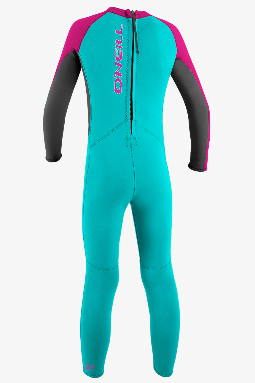 Toddler Reactor Ii 2Mm Back Zip Full Wetsuit - Aqu/Gp/Bry | O'Neill