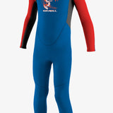 Toddler Reactor Ii 2Mm Back Zip Full Wetsuit - Ocean/Graph/Red | O'Neill