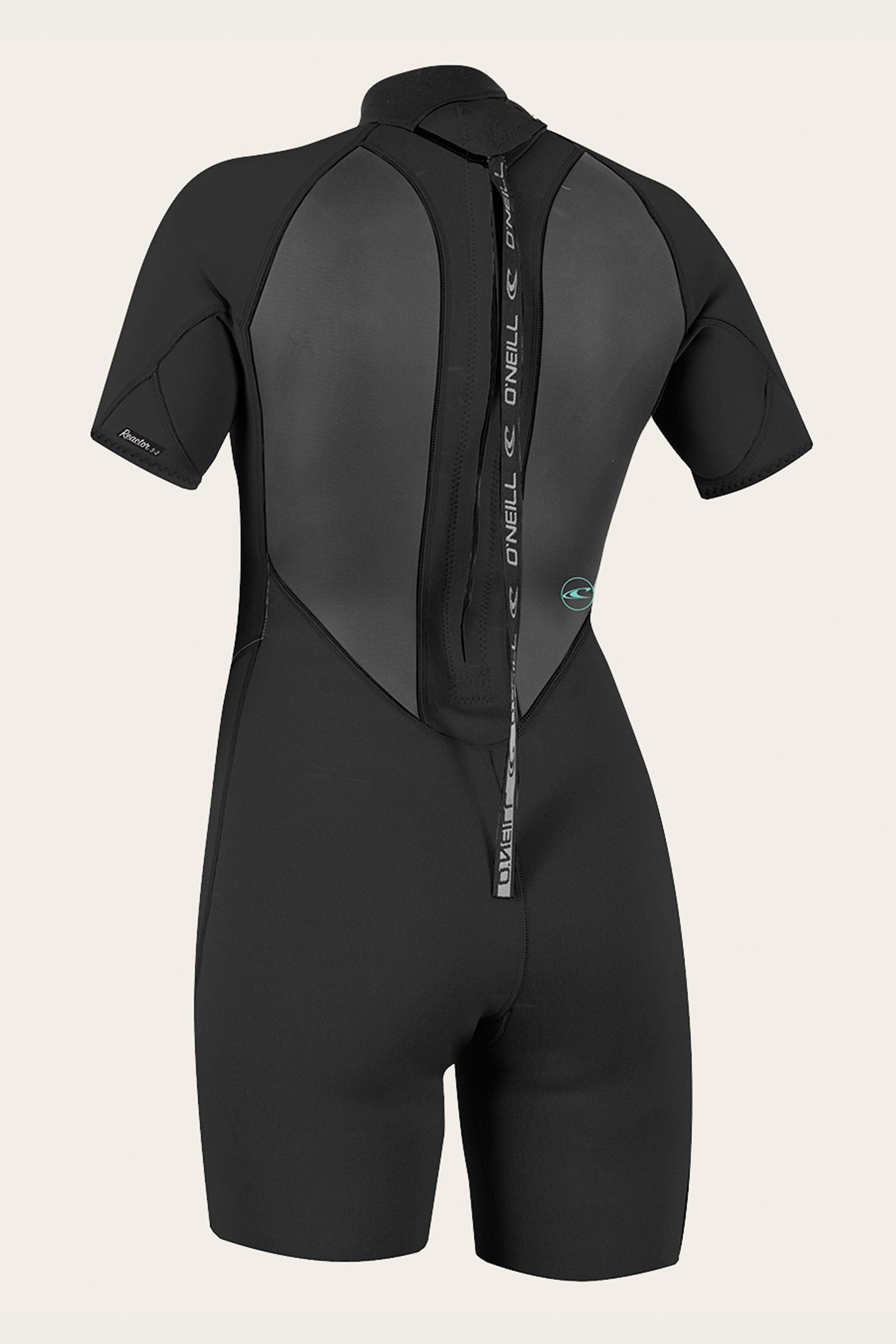 Women's Reactor Ii 2Mm Back Zip S/S Spring Wetsuit - Blk/Blk | O'Neill