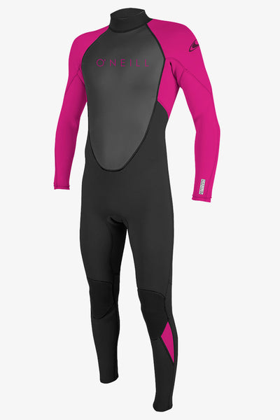 Youth Reactor-2 3/2MM Back Zip Full - Blk/berry | O'Neill