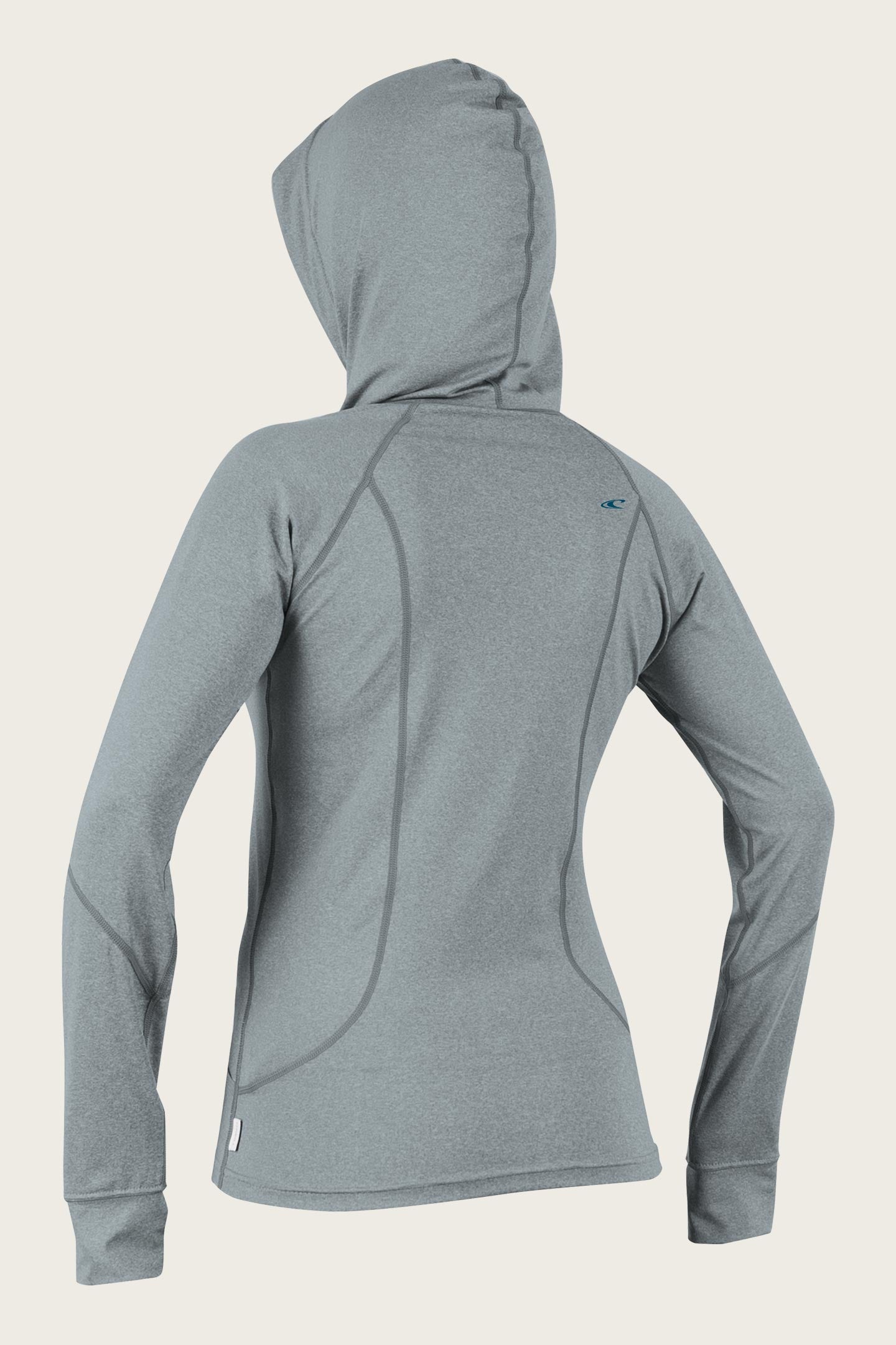 WOMEN'S HYBRID L/S FULL ZIP SUN HOODIE