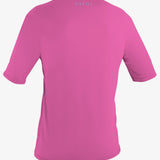 Youth Basic Skins 30+ S/S Sun Shirt - Fox Pink | O'Neill