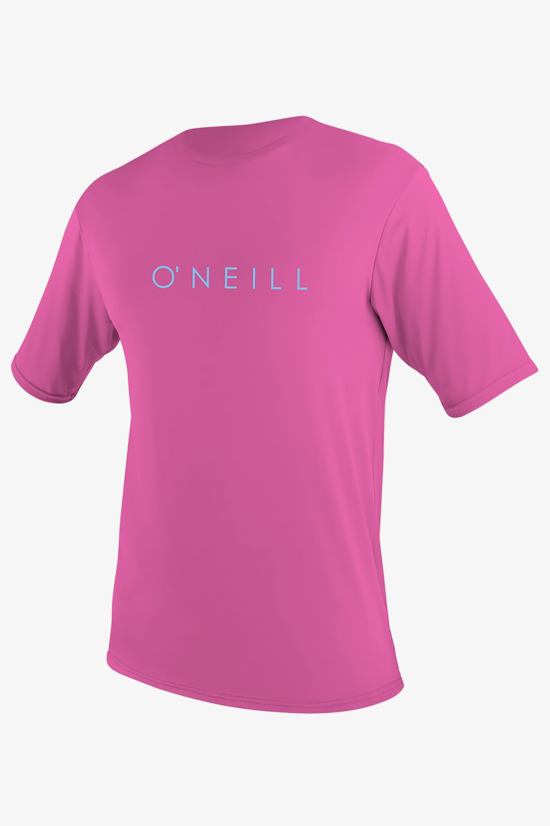 Youth Basic Skins 30+ S/S Sun Shirt - Fox Pink | O'Neill