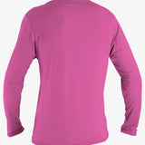 Youth Basic Skins 30+ L/S Sun Shirt - Fox Pink | O'Neill