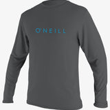 Youth Basic Skins 30+ L/S Sun Shirt - Smoke | O'Neill
