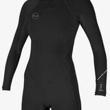 Women's Bahia 2/1Mm Back Zip L/S Spring Wetsuit - Blk/Blk/Blk | O'Neill