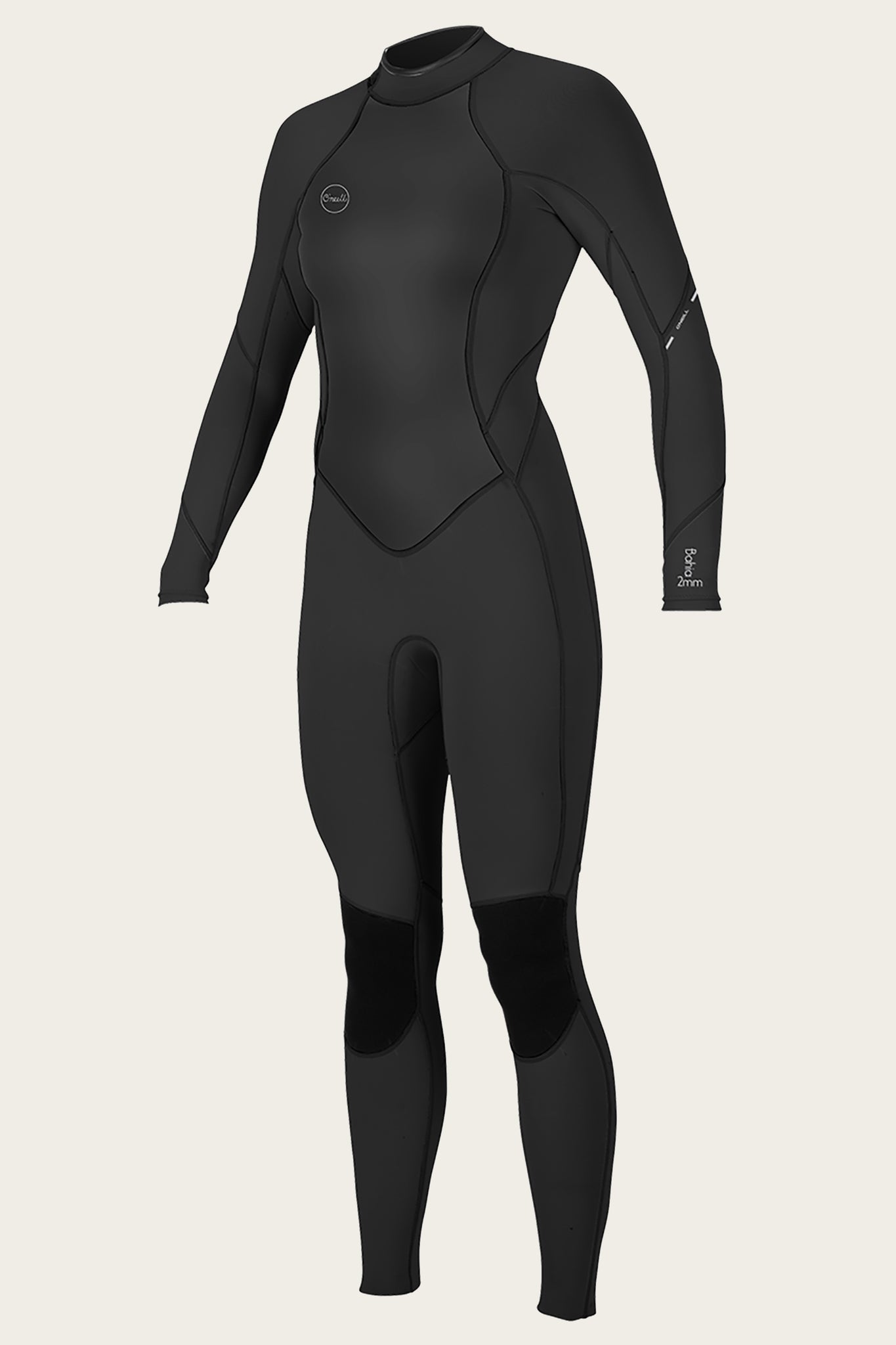 Women's Bahia 3/2Mm Back Zip Full Wetsuit - Blk/Blk/Blk | O'Neill