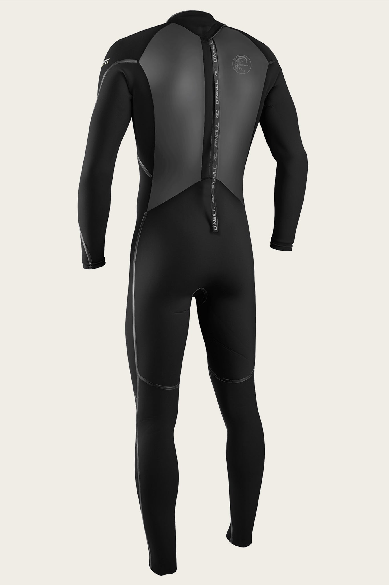 Heat 3/2Mm Back Zip Full Wetsuit - Black/Black | O'Neill