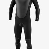 Heat 4/3Mm Back Zip Full Wetsuit - Black/Black | O'Neill