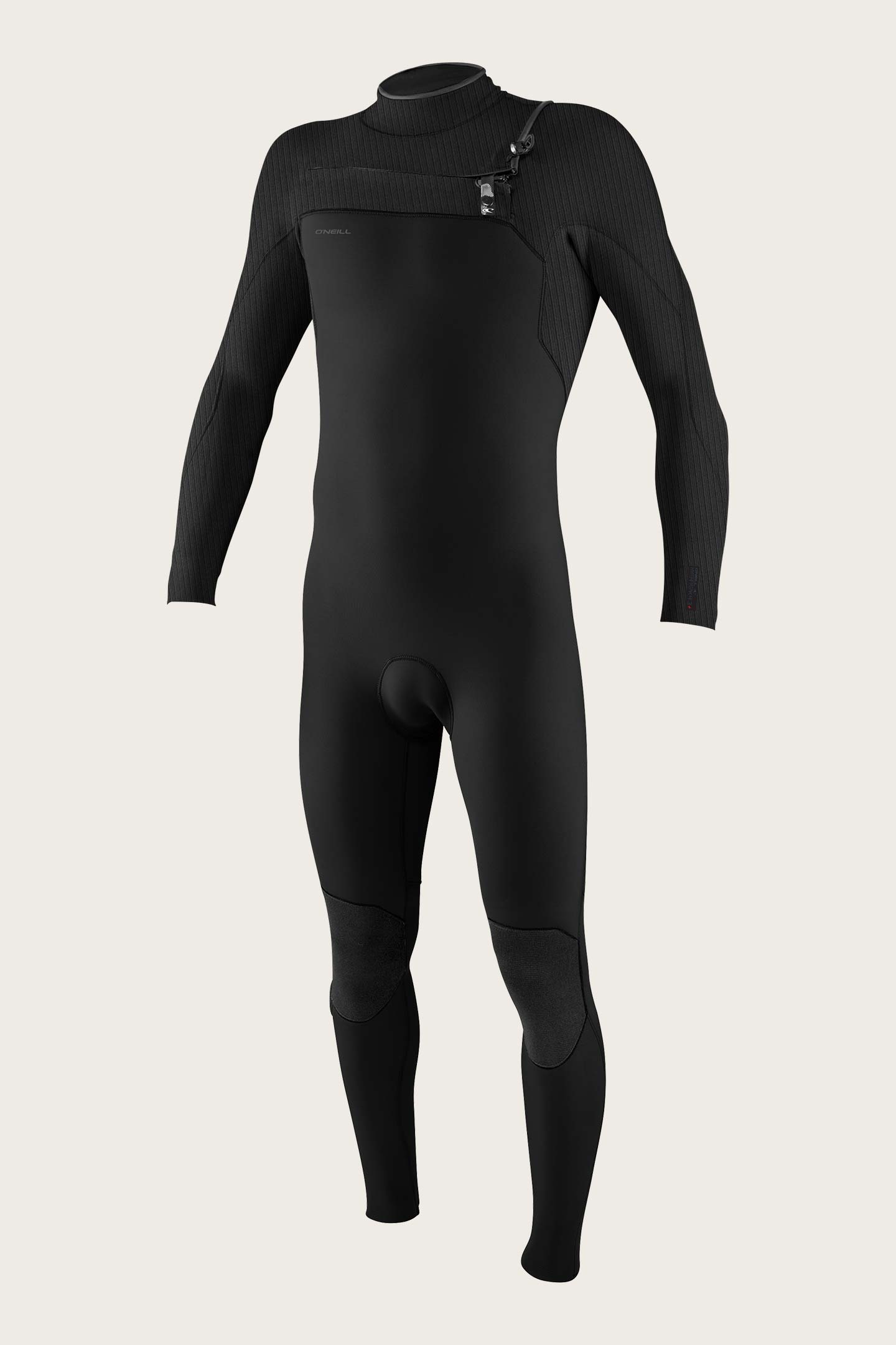 Hyperfreak 4/3+Mm Chest Zip Full Wetsuit - Blk/Blk | O'Neill