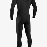 Hyperfreak 4/3+Mm Chest Zip Full Wetsuit - Blk/Blk | O'Neill