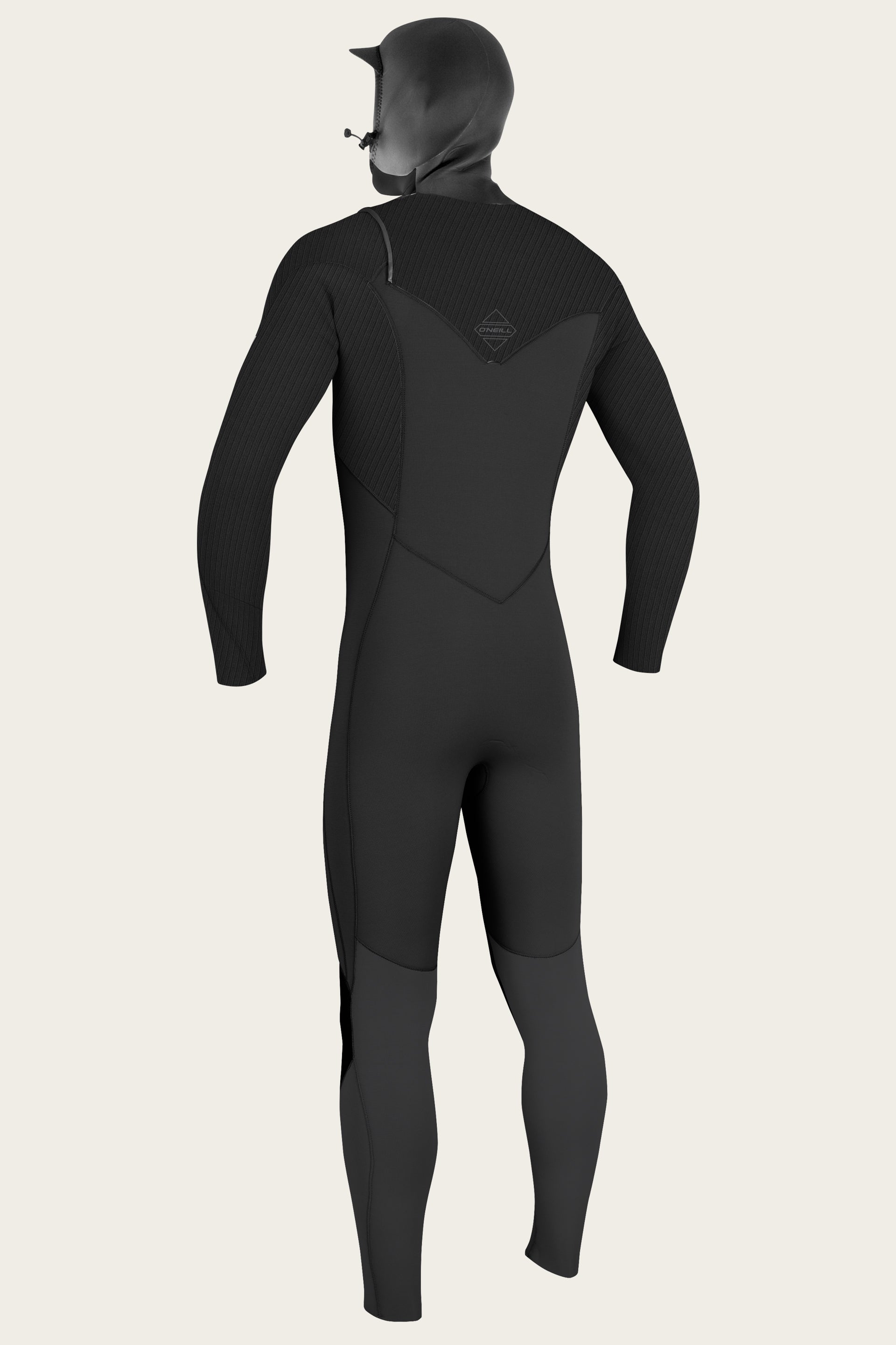 Hyperfreak 4/3+Mm Chest Zip W/Hood Full Wetsuit - Black/Black | O'Neill