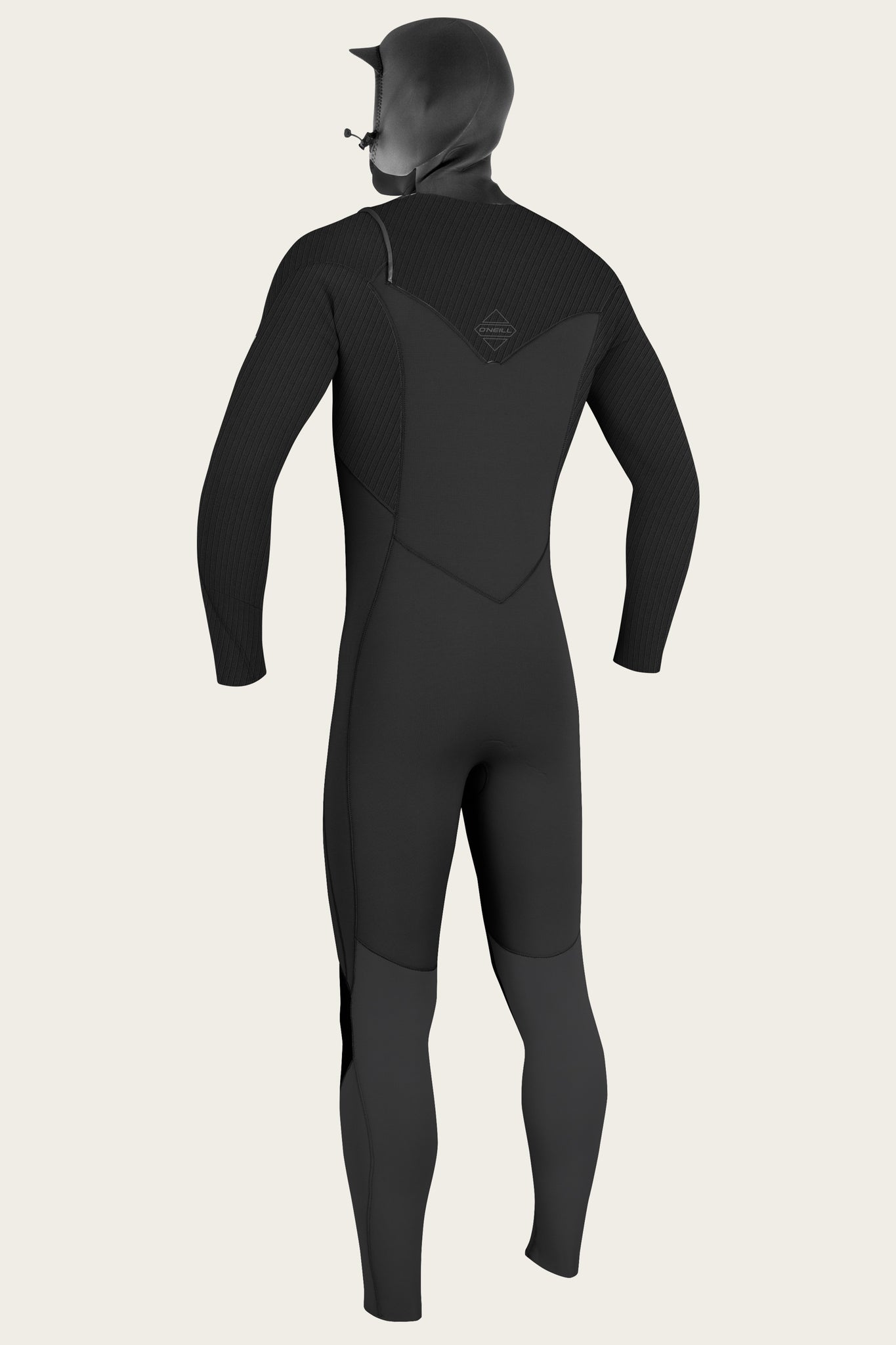 Hyperfreak 5/4+Mm Chest Zip W/Hood Full Wetsuit - Black/Black | O'Neill