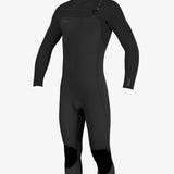 Hyperfreak 4/3+Mm Chest Zip W/Hood Full Wetsuit - Black/Black | O'Neill