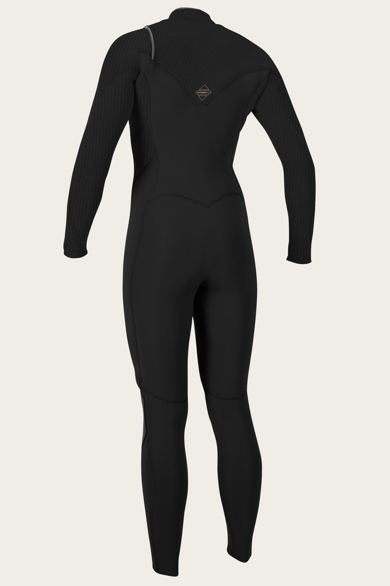 Women's Hyperfreak 4/3+Mm Chest Zip Full Wetsuit - Black/Black | O'Neill