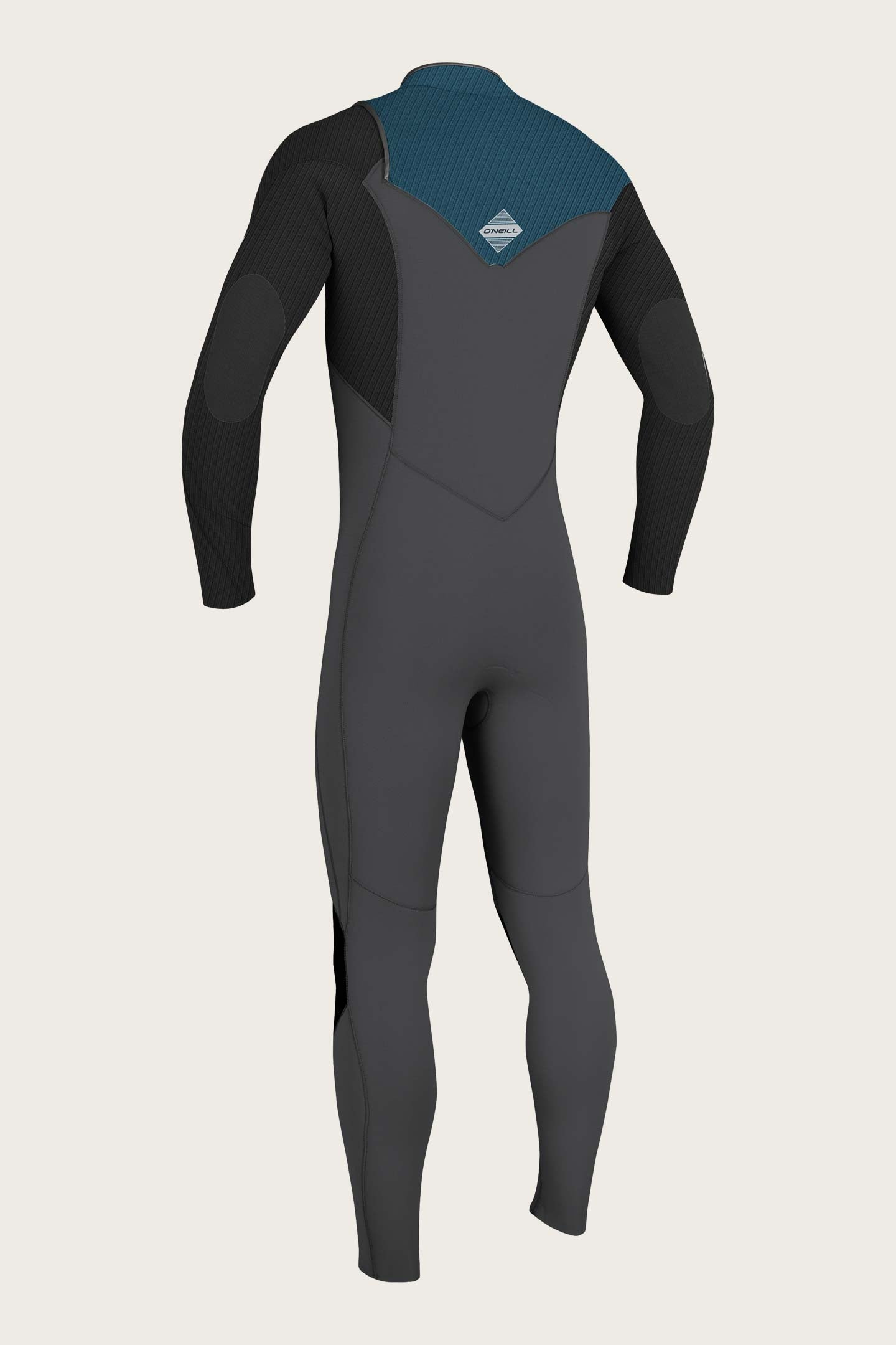 Youth Hyperfreak 3/2+Mm Chest Zip Full Wetsuit - Gn/Blk/Blu | O'Neill