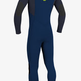 Youth Hyperfreak 4/3+Mm Chest Zip Full Wetsuit - Abyss/Abyss/Dayglo | O'Neill