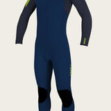 Youth Hyperfreak 3/2+Mm Chest Zip Full Wetsuit - Abyss/Abyss/Dayglo | O'Neill