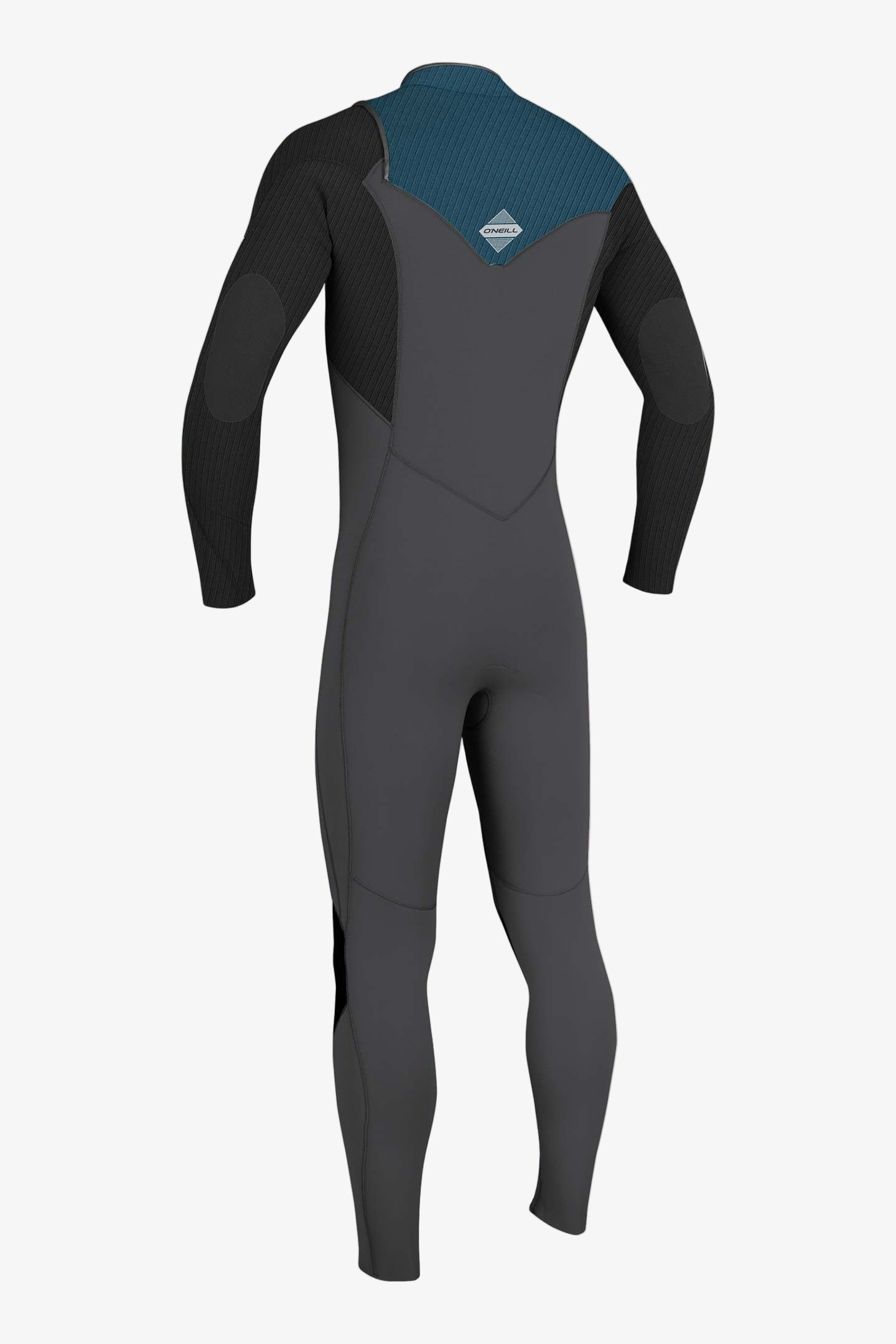 Youth Hyperfreak 4/3+Mm Chest Zip Full Wetsuit - Gn/Blk/Blu | O'Neill