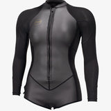 Women's Bahia 2/1mm Front Zip L/S Surf Suit