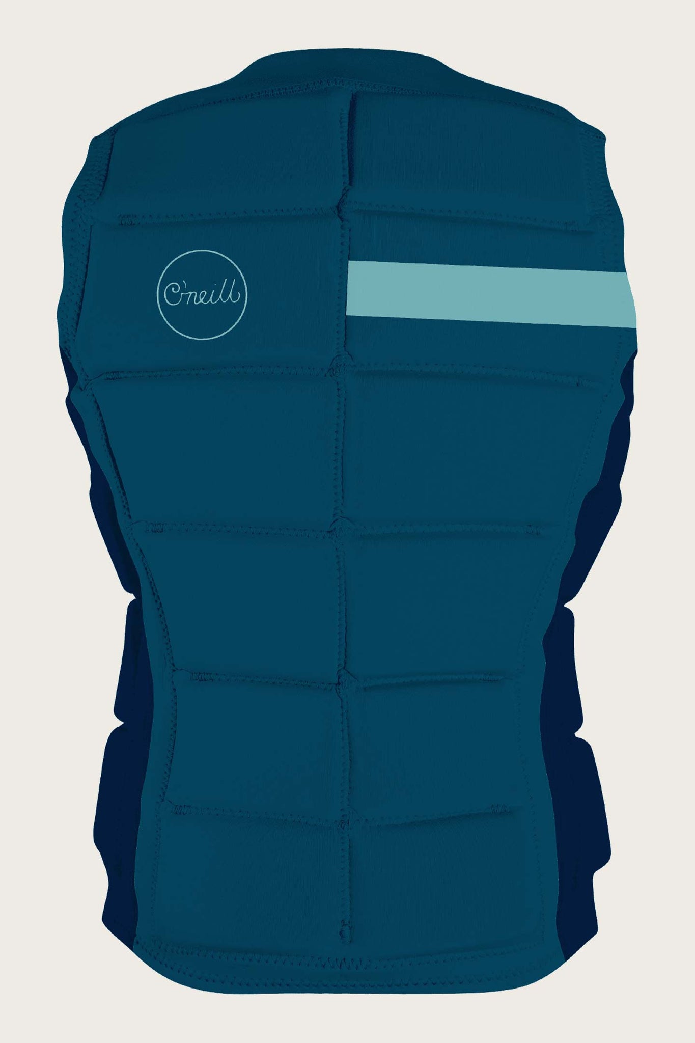 Grianlook Womens Waterproof Vest with Pockets Fishing Full Zip Waistcoat  Solid Color Cargo Vest Deep Blue L 