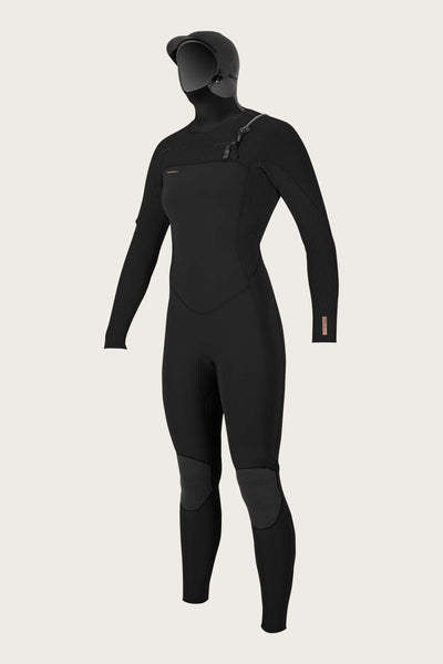 WOMEN'S HYPERFREAK 5/4MM CHEST ZIP FULL WETSUIT W/ HOOD