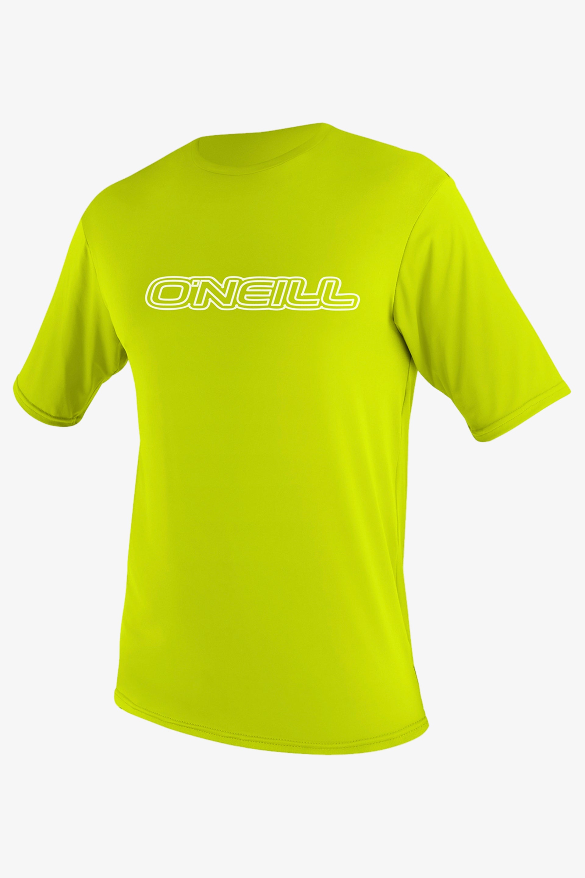 Toddler Basic Skins 50+ S/S Sun Shirt - Lime | O'Neill