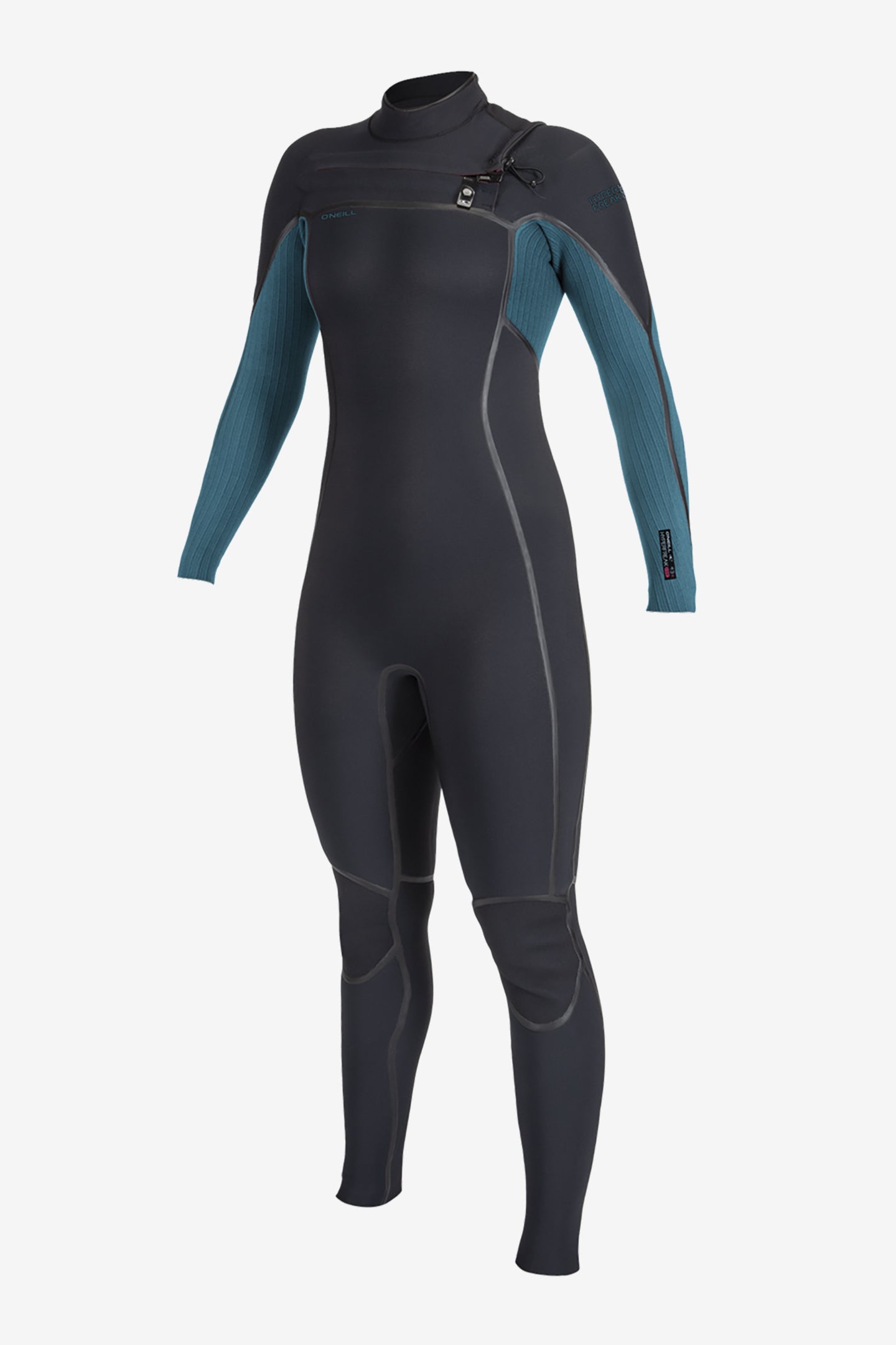 WOMEN'S HYPERFREAK FIRE 4/3MM+ CHEST ZIP FULL WETSUIT