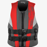 Youth Reactor Uscg Vest - Coal/Red/Flint | O'Neill