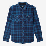 Glacier Plaid Superfleece Flannel Shirt