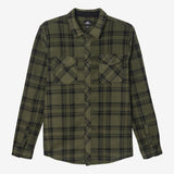 Glacier Plaid Superfleece Flannel Shirt