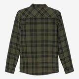 Glacier Plaid Superfleece Flannel Shirt
