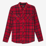 Glacier Plaid Superfleece Flannel Shirt