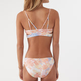 Girl's Wildflowers Wrap Top Swim Set