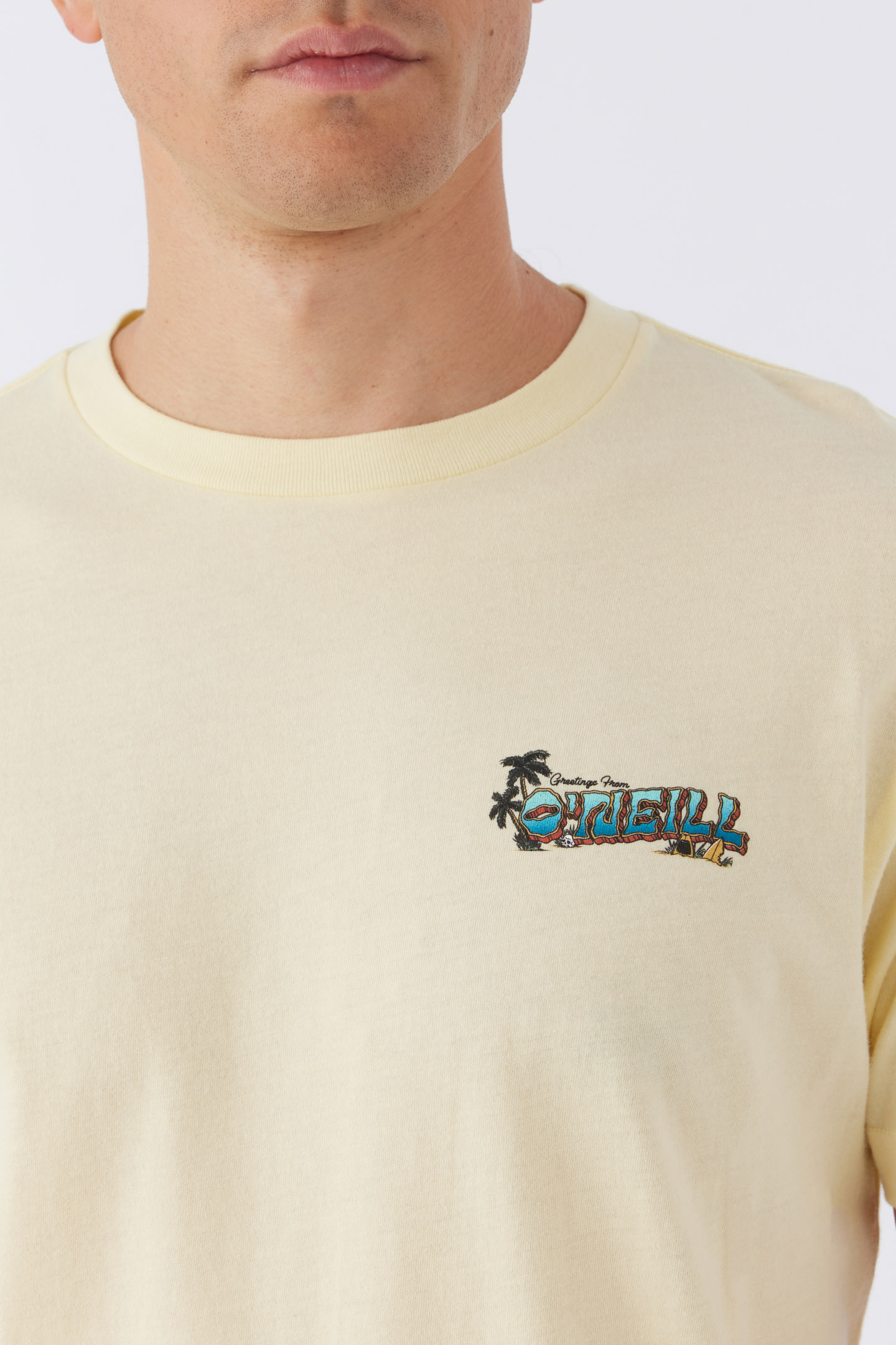 Greetings Tee - Pale Yellow | O'Neill