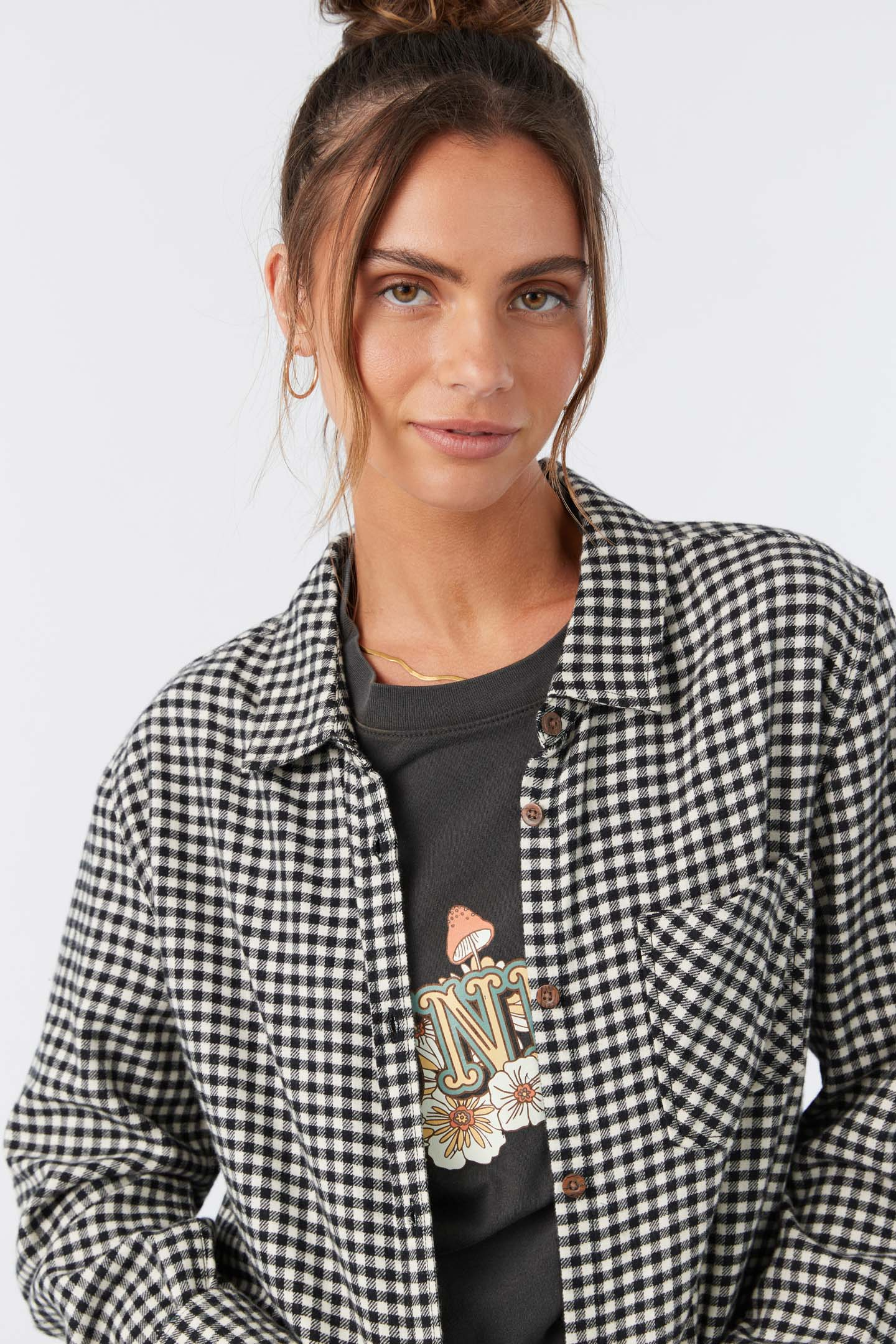 LOGAN FLANNEL TOP