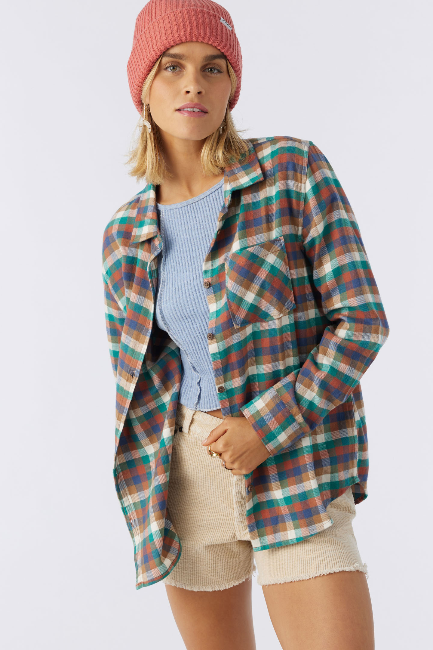 LOGAN FLANNEL TOP