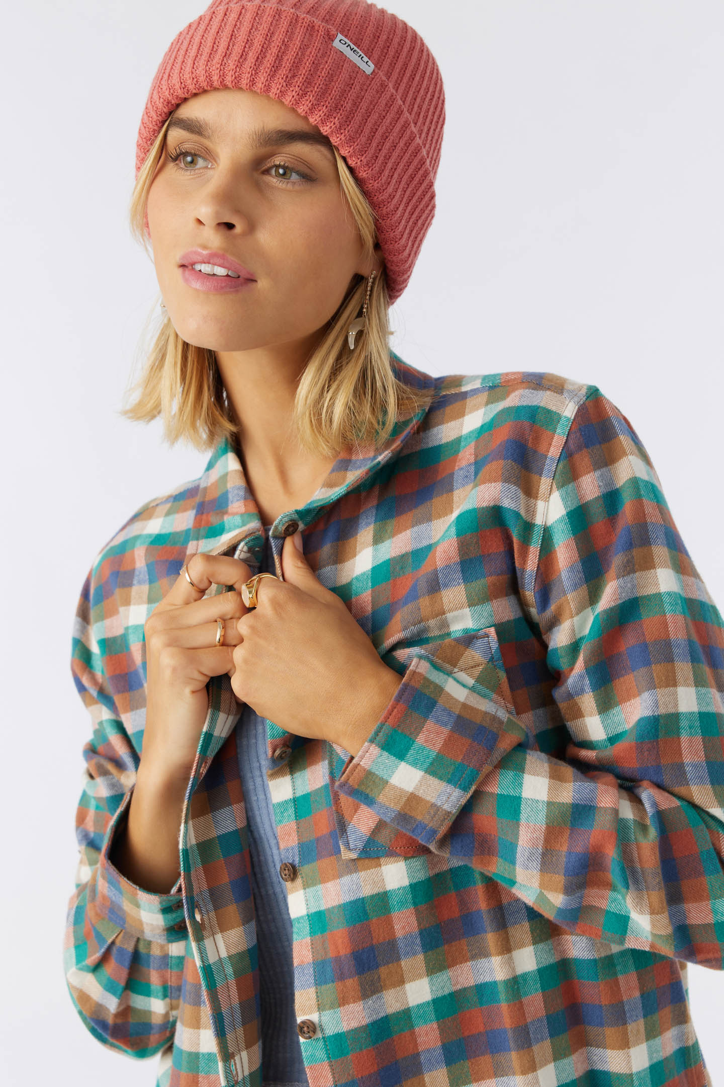 LOGAN FLANNEL TOP