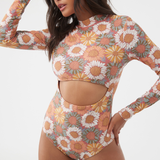 Emma Sunflower Oxnard Surf Suit