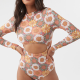 Emma Sunflower Oxnard Surf Suit