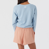 Girl's Carlita Crinkle Double Gauze Shorts