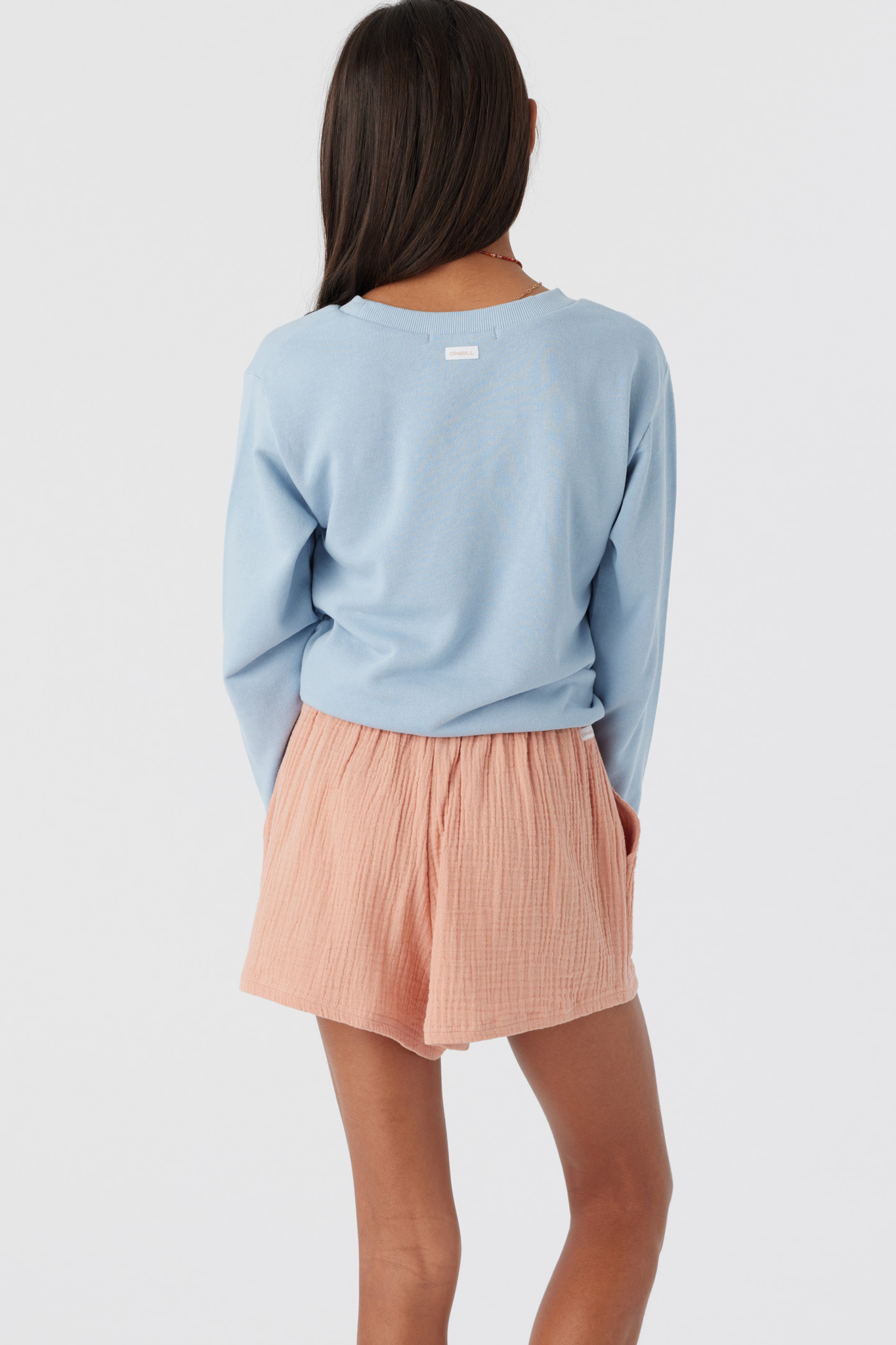 Sedona Smocked Gauzy Shorts in Cream – ROBBIE + CO.