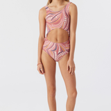 Girl's Meadowmist Cut Out One-Piece