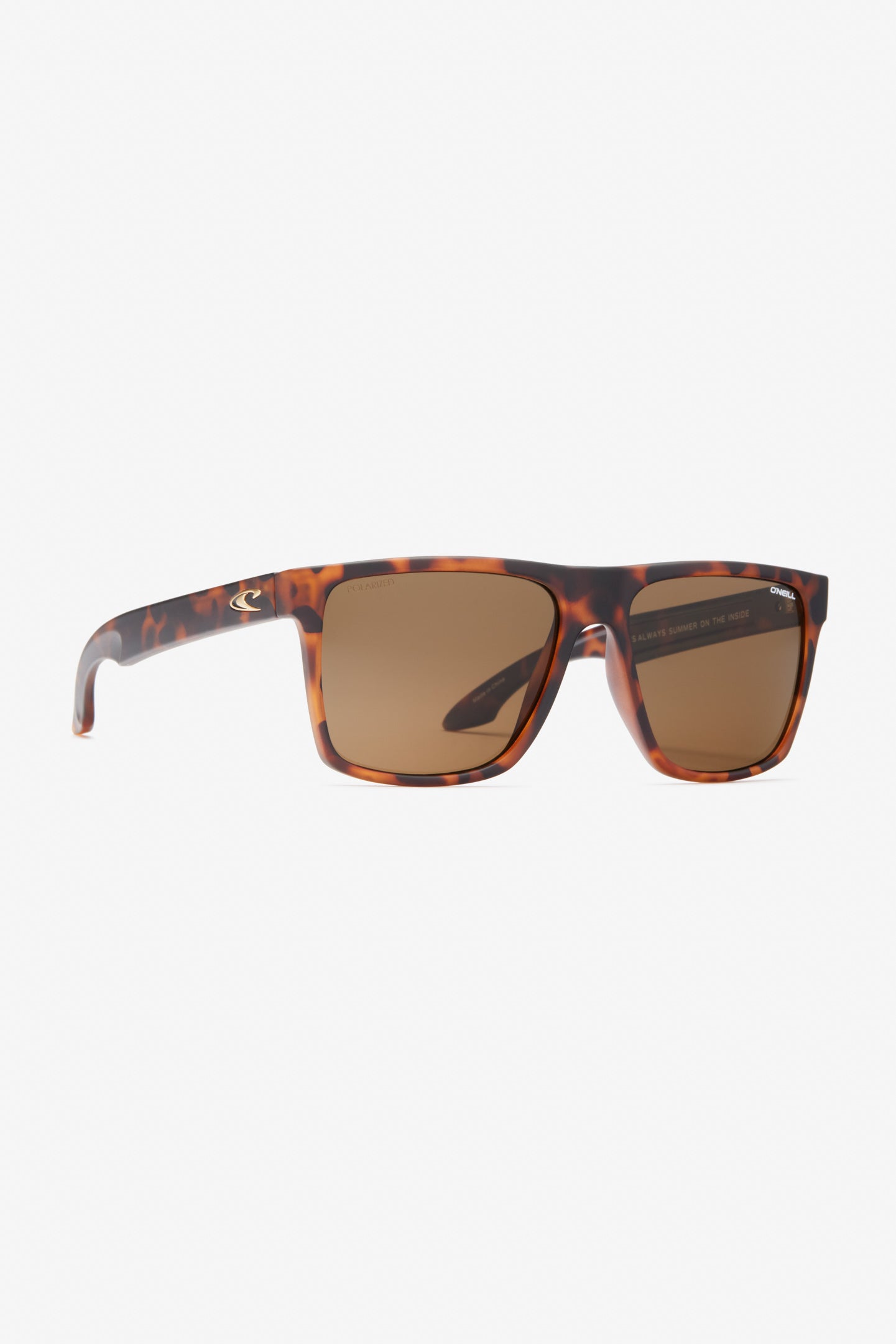 O'NEILL Coast 2.0 Polarized Sunglasses, Matte Black/Baylin Graphic At Men's Clothing Store