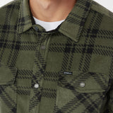Glacier Plaid Superfleece Flannel Shirt