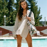 Belizin Stripe Cover-Up Tunic