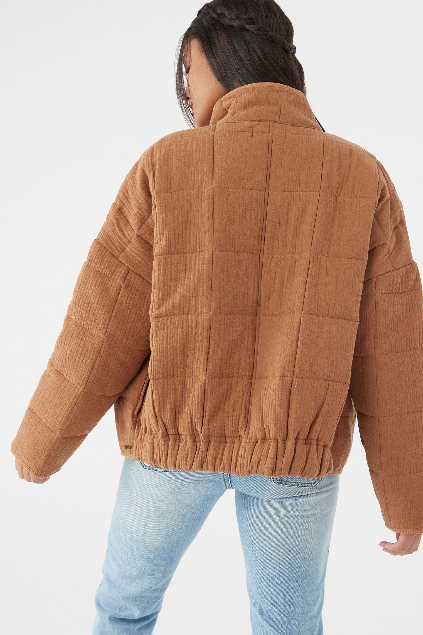 Mabeline Quilted Jacket - Chipmunk | O'Neill