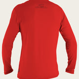 Basic Skins 50+ L/S Sun Shirt - Red | O'Neill