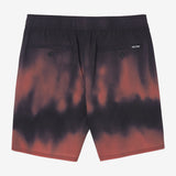 Stockton Print Elastic Waist 18" Hybrid Shorts